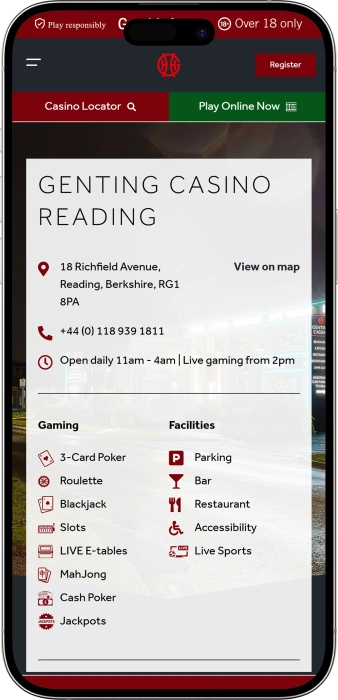 Genting Casino Reading App